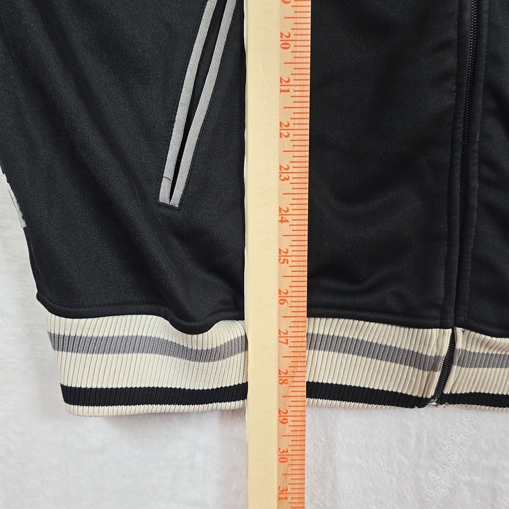 Vtg Joker Brand Classick Track Jacket XXL Black Streetwear Y2K Embroidered - Picture 11 of 13